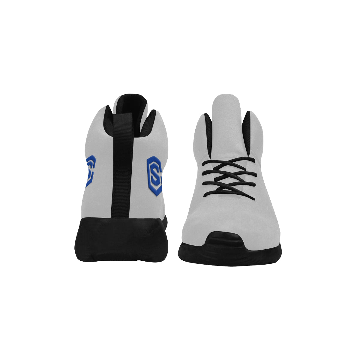 blue logo Men's Chukka Training Shoes (Model 57502)