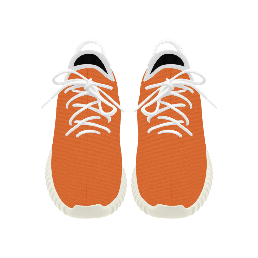 black logo Grus Women's Breathable Woven Running Shoes (Model 022)