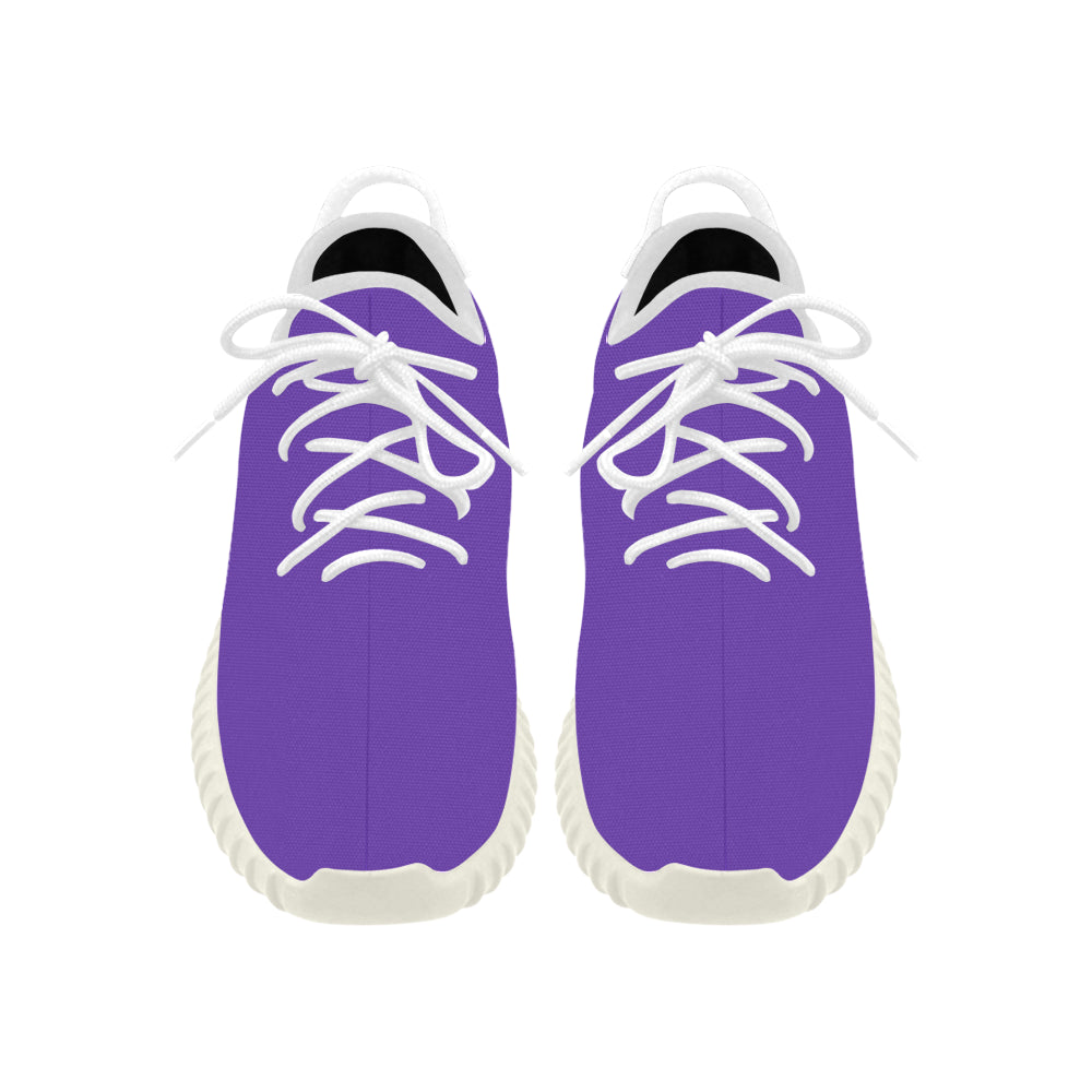 black logo Grus Women's Breathable Woven Running Shoes (Model 022)