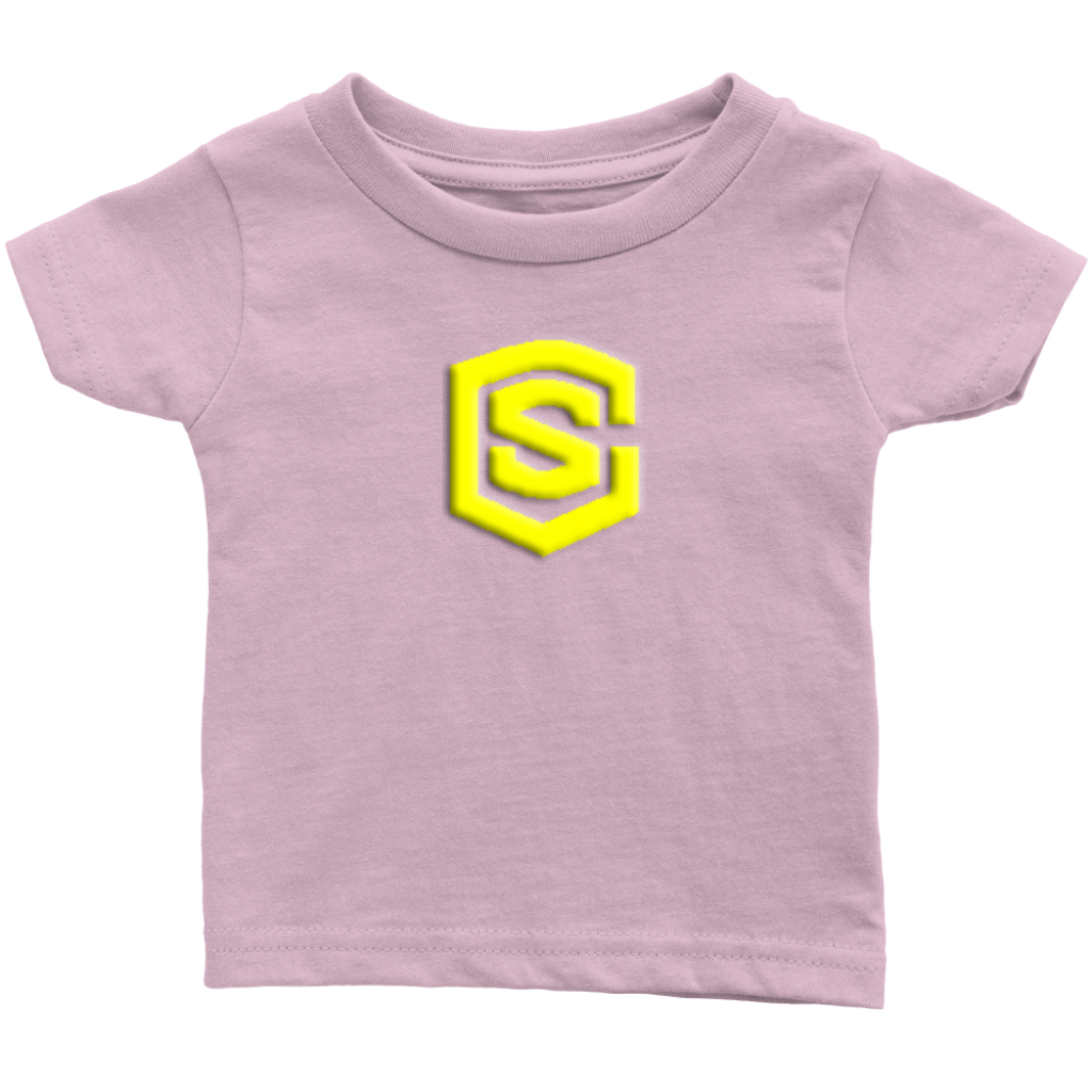 Infant T-Shirt WITH YELLOW LOGO