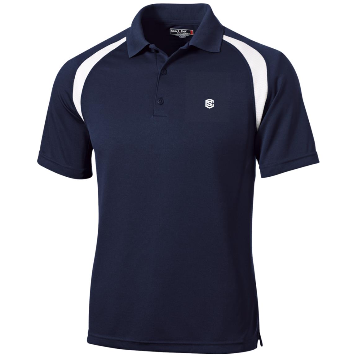 Illustrator White Logo T476 Moisture-Wicking Tag-Free Golf Shirt