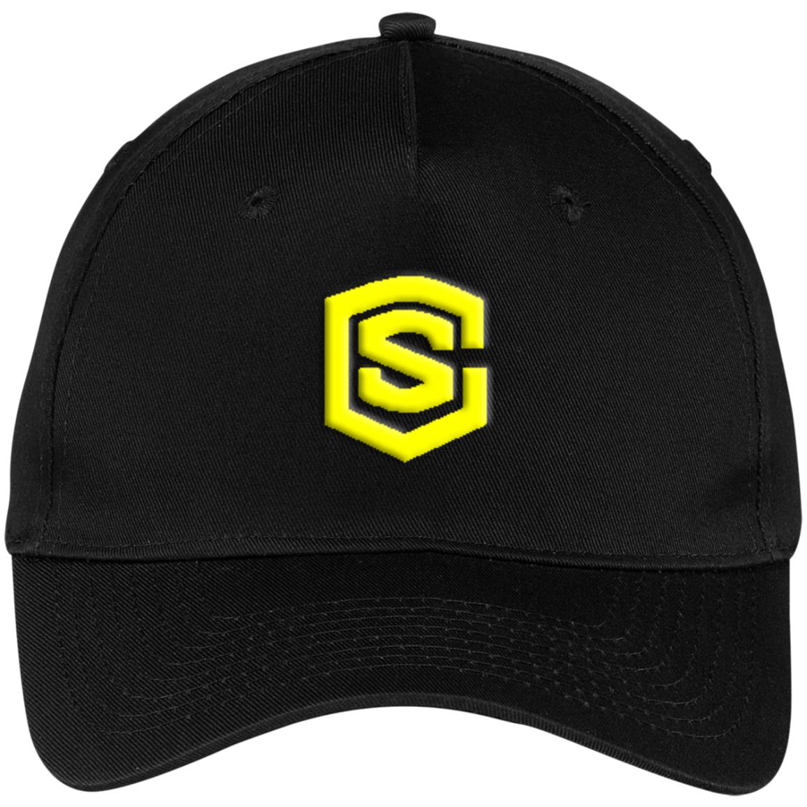 yellow (3) CP86 Five Panel Twill Cap