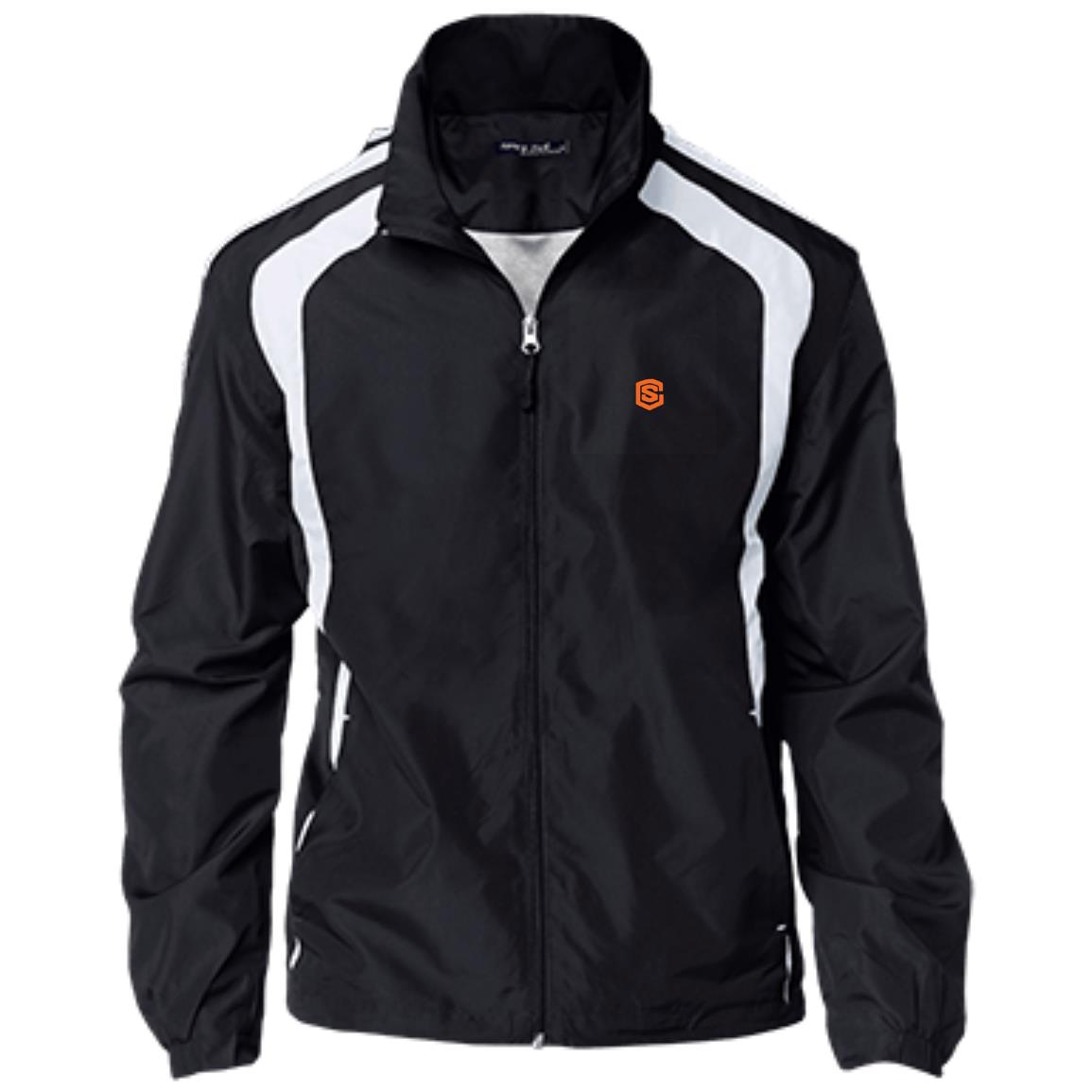 Illustrator Orange Logo YST60 Youth Colorblock Jacket