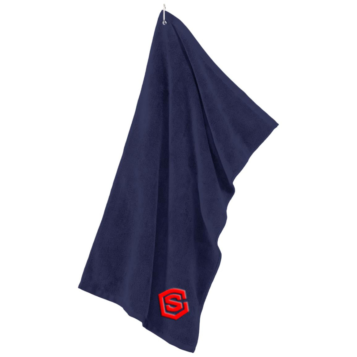 red (2) TW530 Microfiber Golf Towel