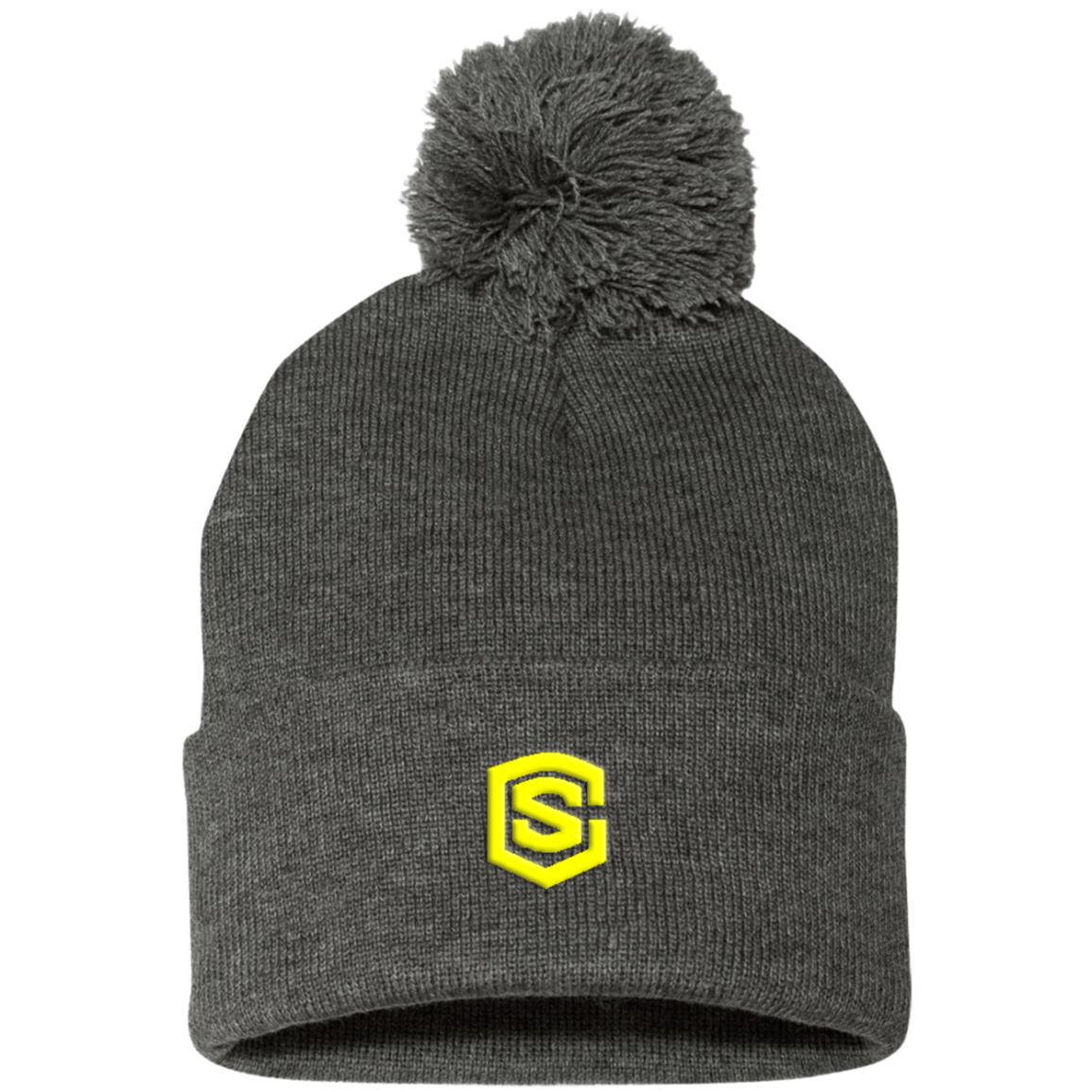 yellow (3) SP15 Pom Pom Knit Cap