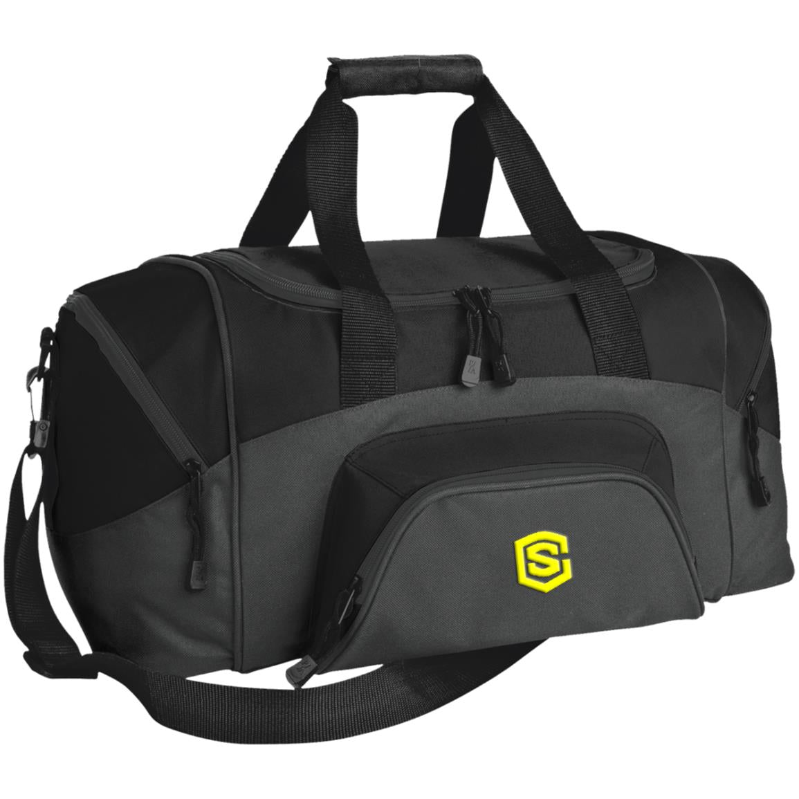 yellow (3) BG990S Small Colorblock Sport Duffel Bag