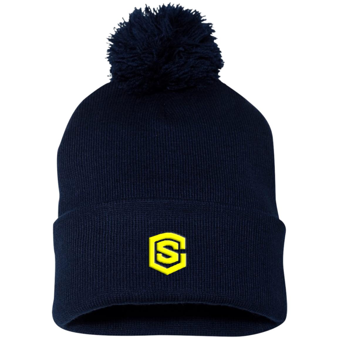 yellow (3) SP15 Pom Pom Knit Cap