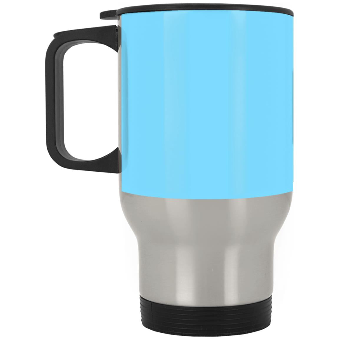 blue (2) XP8400S Silver Stainless Travel Mug