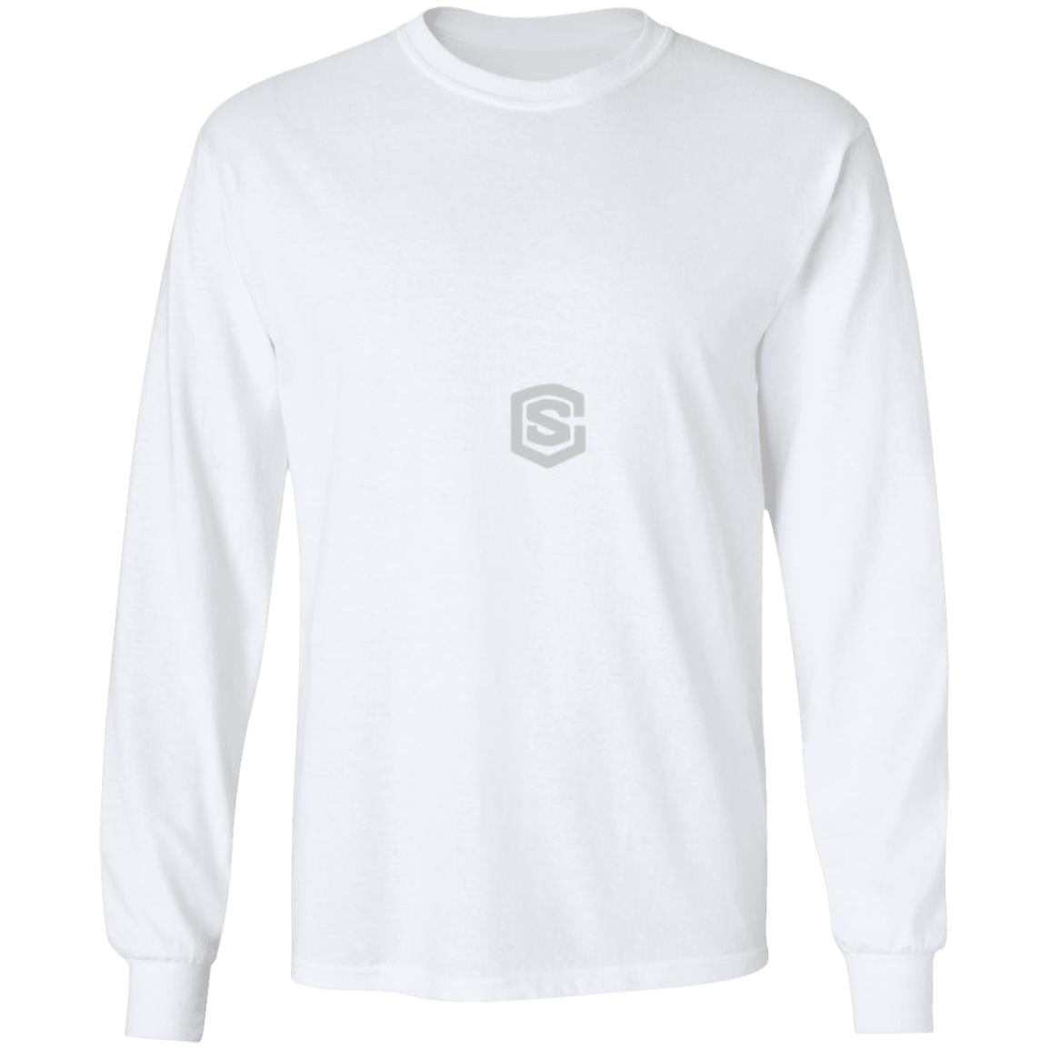 Illustrator Silver Logo G240 LS Ultra Cotton T-Shirt