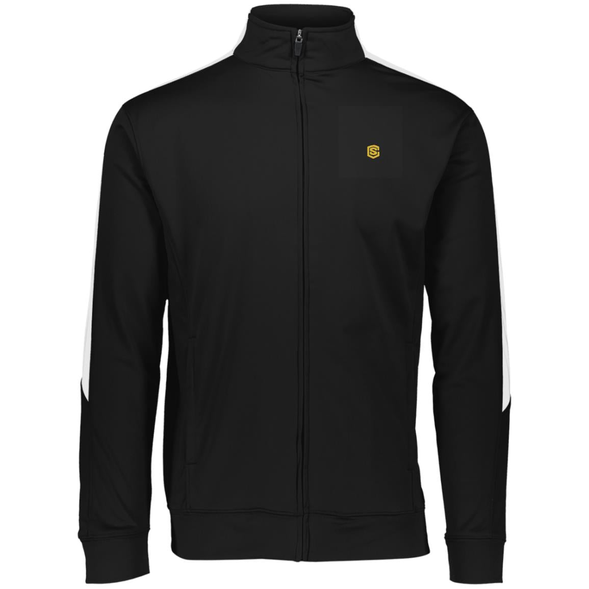 Illustrator Gold Logo 4395 Performance Colorblock Full Zip