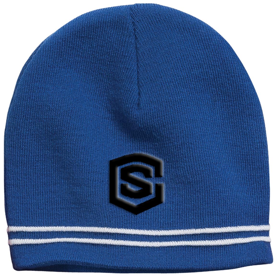 black (2) STC20 Colorblock Beanie