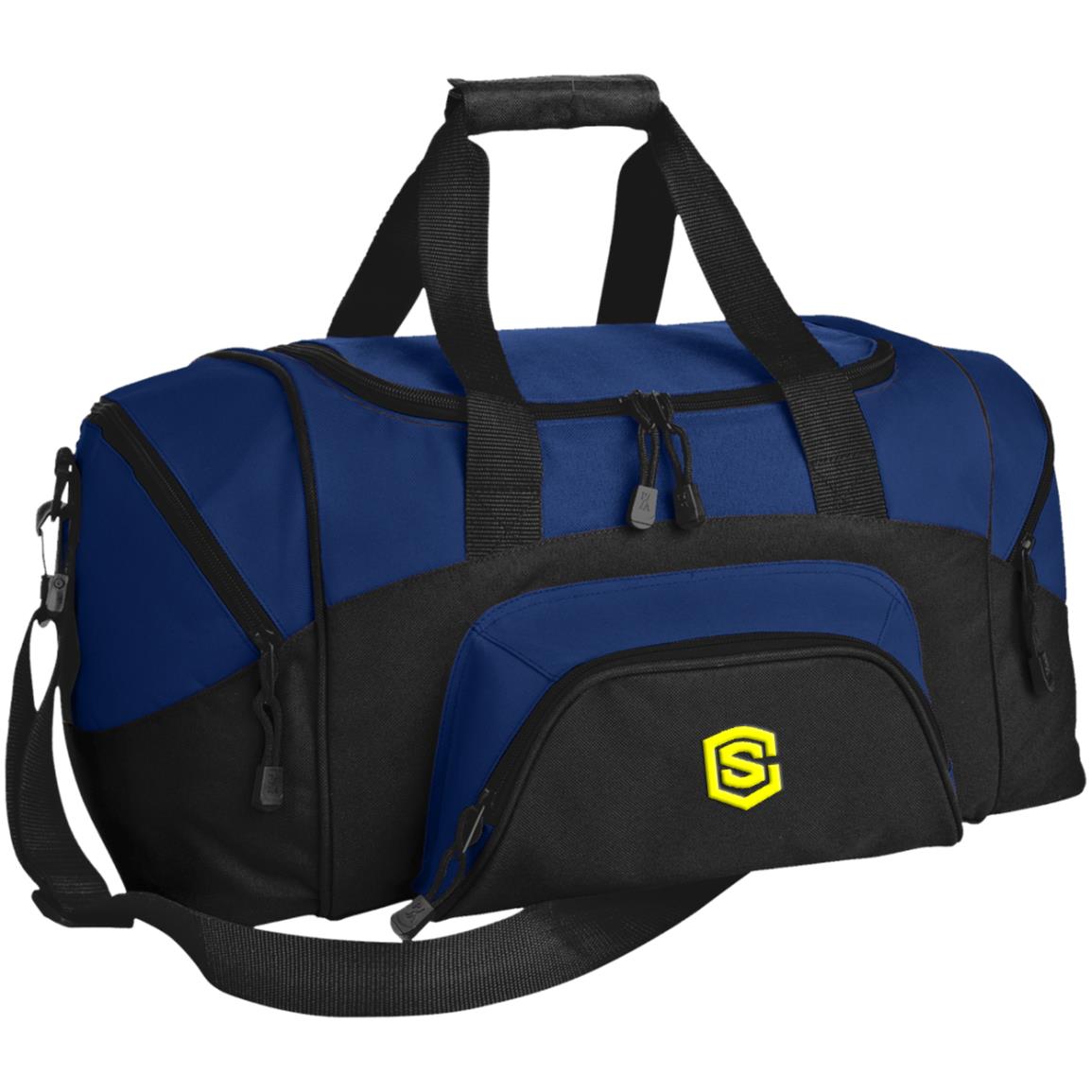 yellow (3) BG990S Small Colorblock Sport Duffel Bag