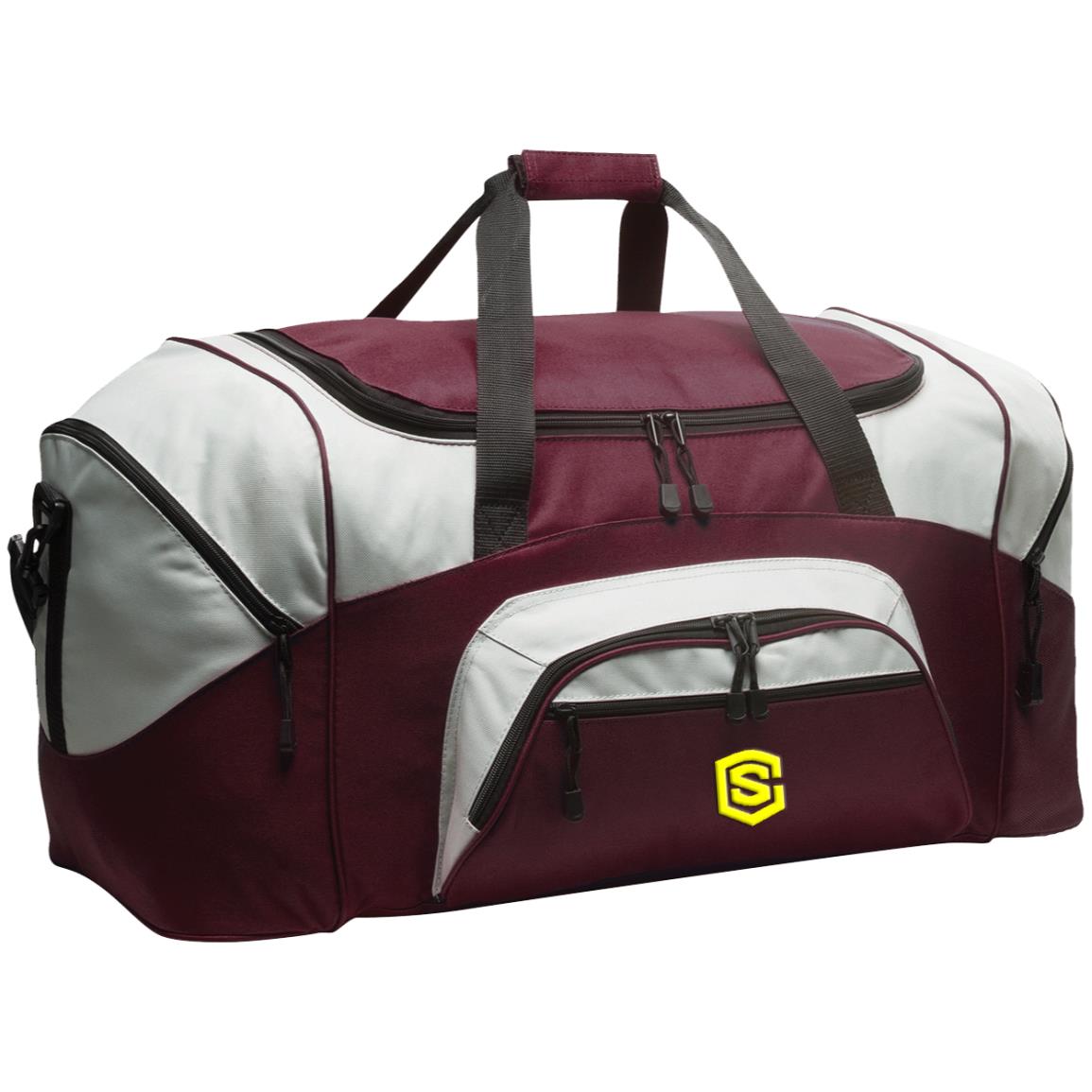 yellow (3) BG99 Colorblock Sport Duffel