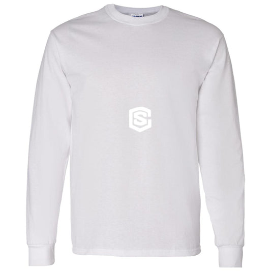 Illustrator White Logo G540 LS T-Shirt 5.3 oz.