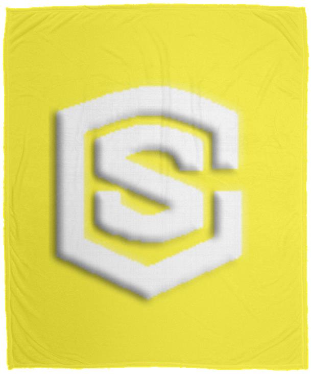 white (2) VPM Cozy Plush Fleece Blanket - 50x60