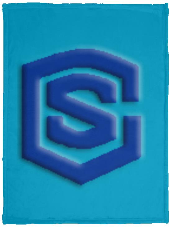 blue (2) VPS Cozy Plush Fleece Blanket - 30x40