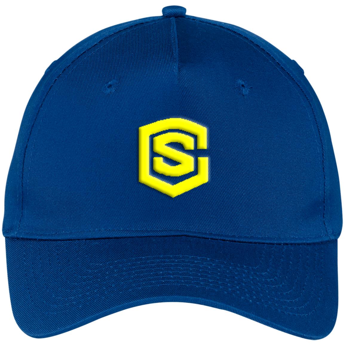 yellow (3) CP86 Five Panel Twill Cap