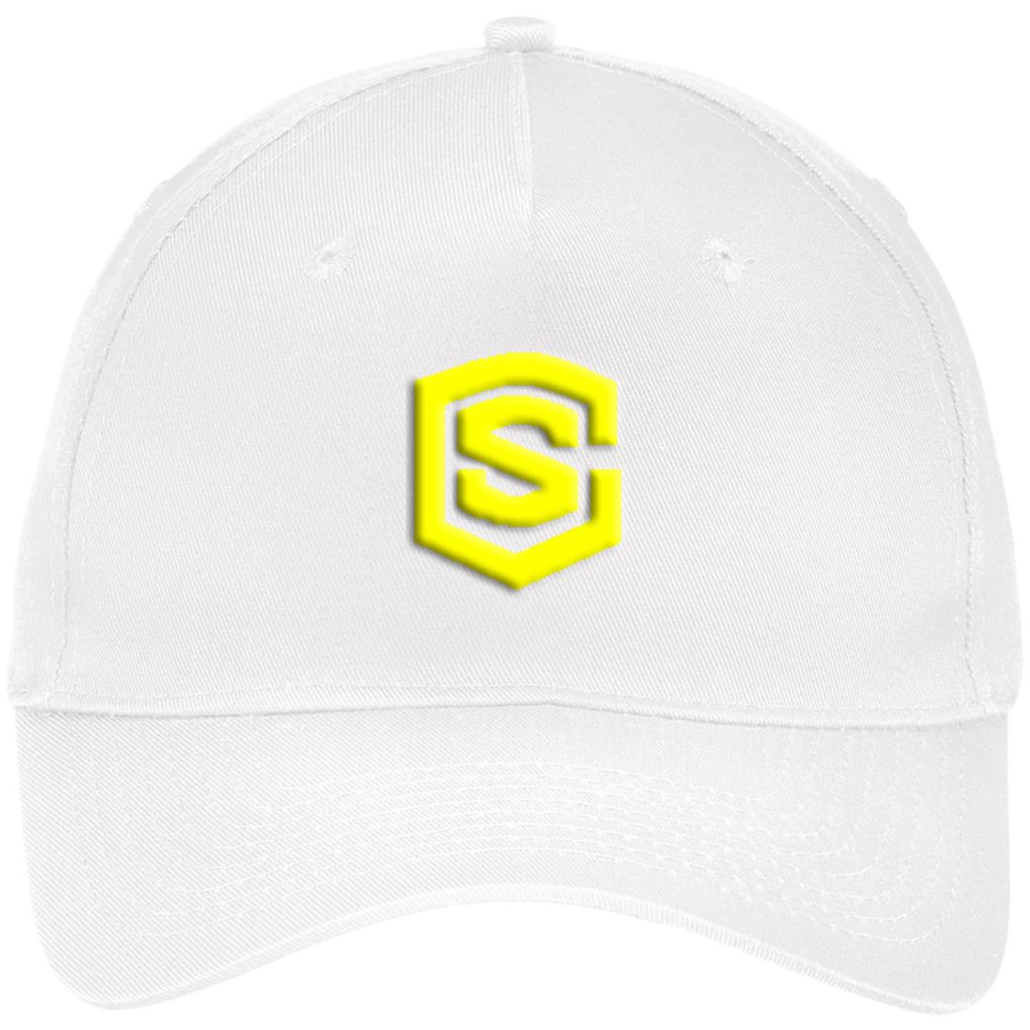 yellow (3) CP86 Five Panel Twill Cap