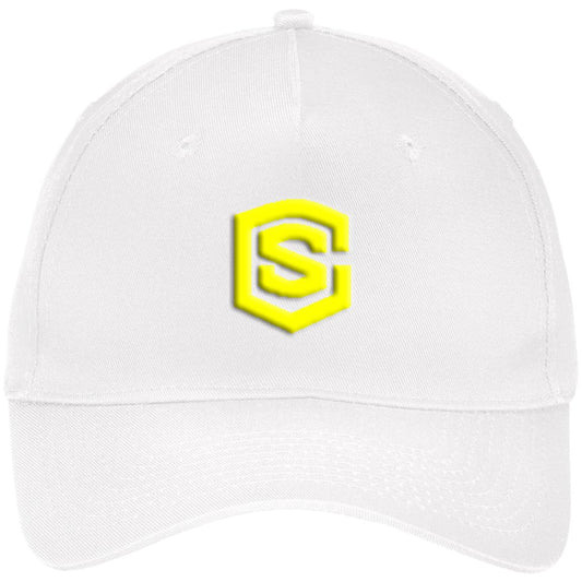 yellow (3) CP86 Five Panel Twill Cap
