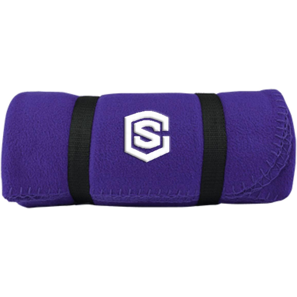 white (2) BP10 Fleece Blanket