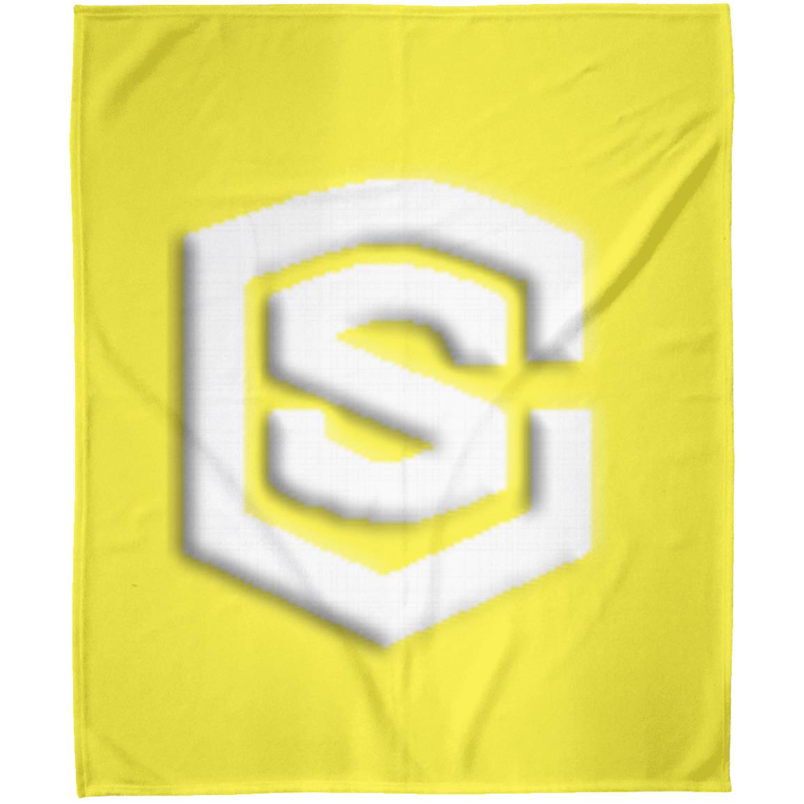 white (2) FLM Arctic Fleece Blanket 50x60