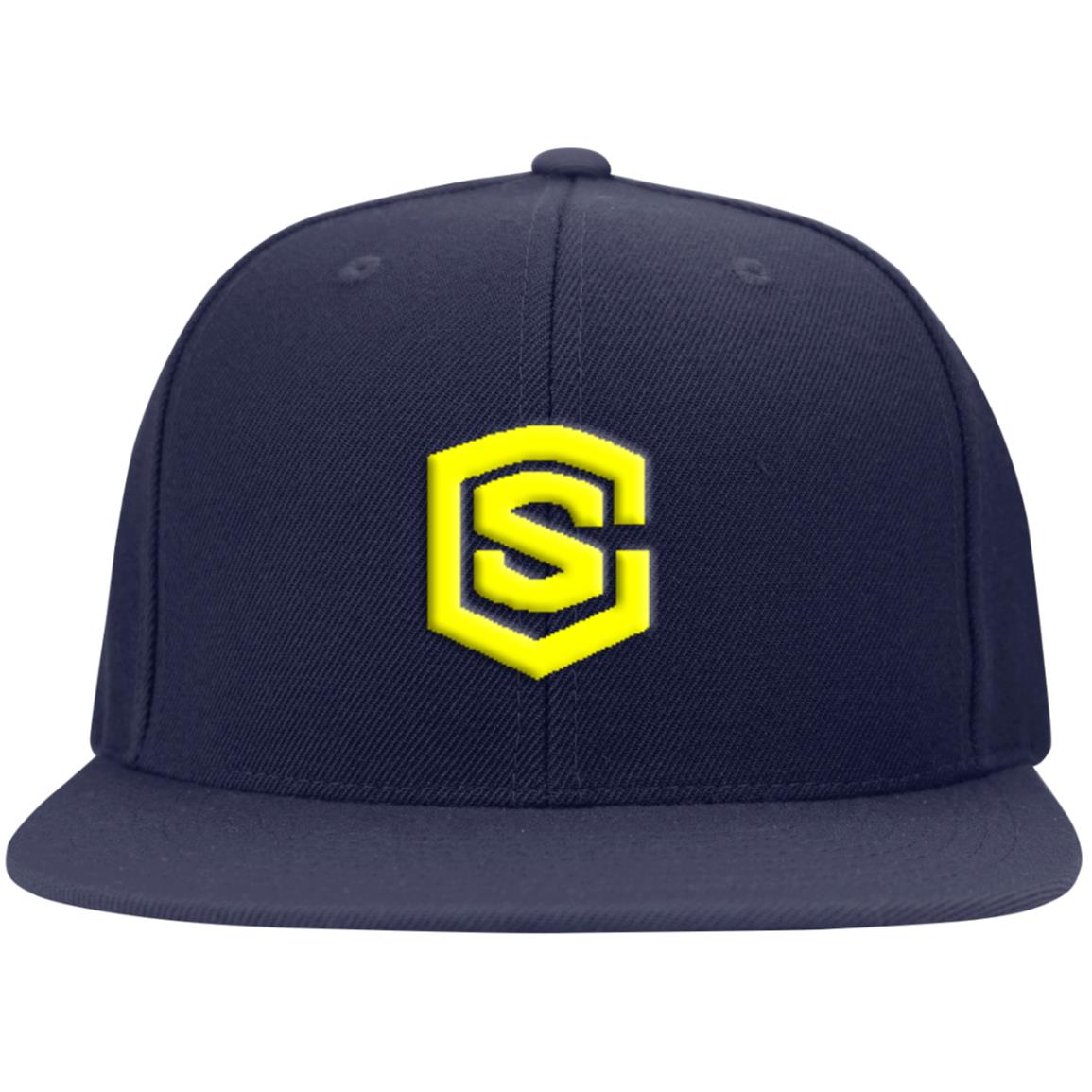 yellow (3) STC19 Flat Bill High-Profile Snapback Hat