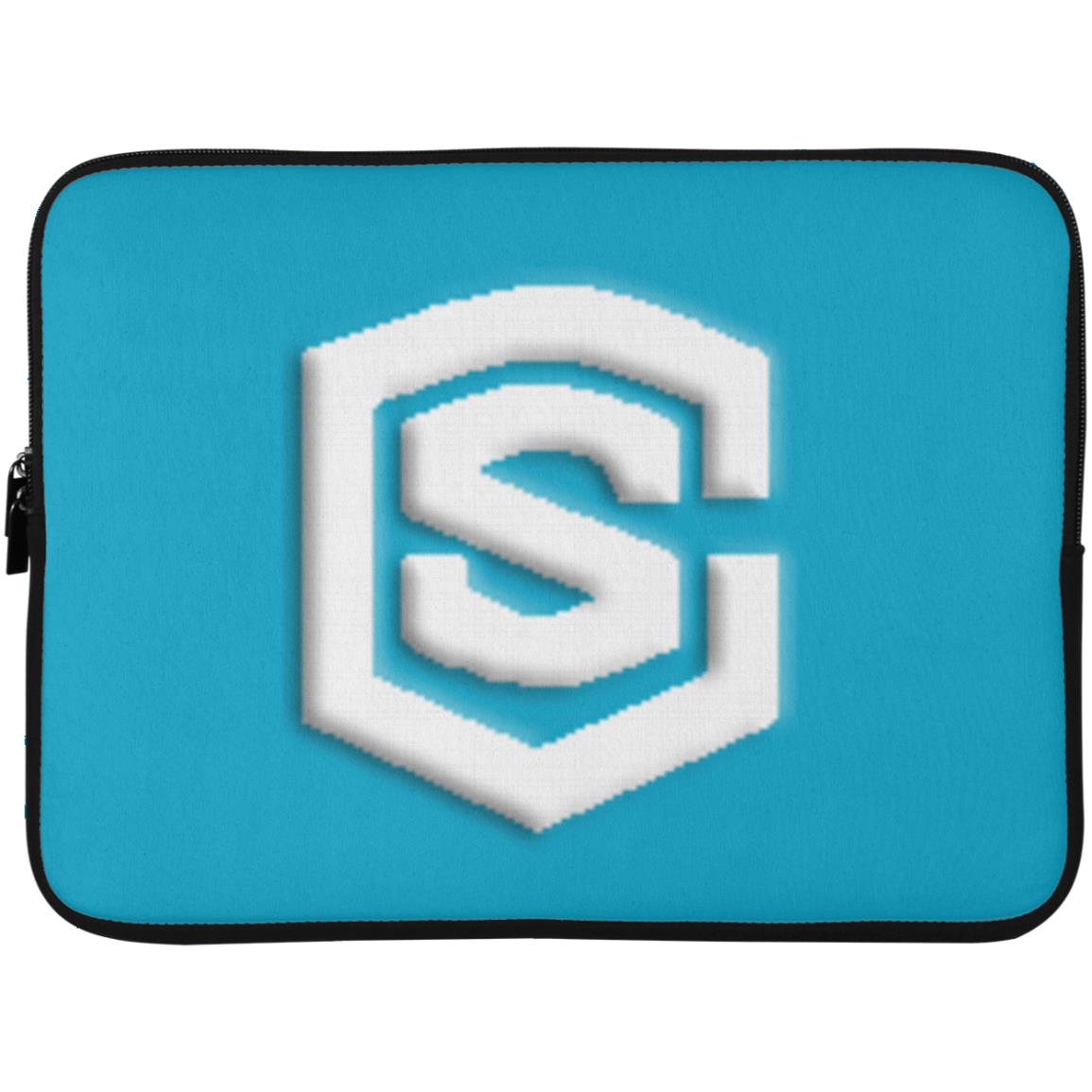 white (2) 72042 Laptop Sleeve - 15 Inch