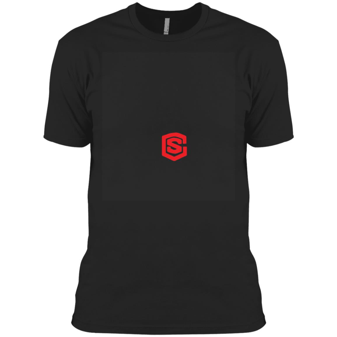 Illustrator Red Logo 3600A Men's Made in USA Cotton T-Shirt