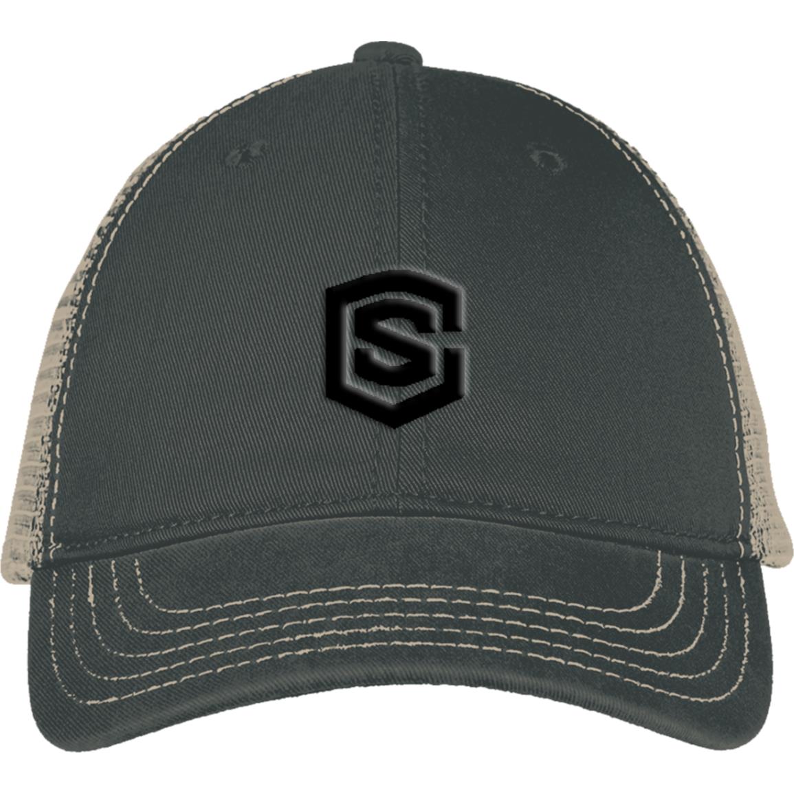 black (2) DT630 Mesh Back Cap