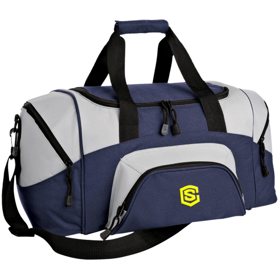 yellow (3) BG990S Small Colorblock Sport Duffel Bag