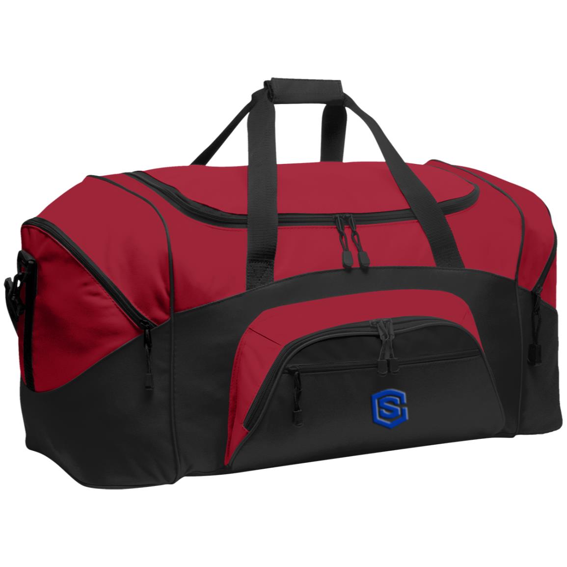 blue (2) BG99 Colorblock Sport Duffel