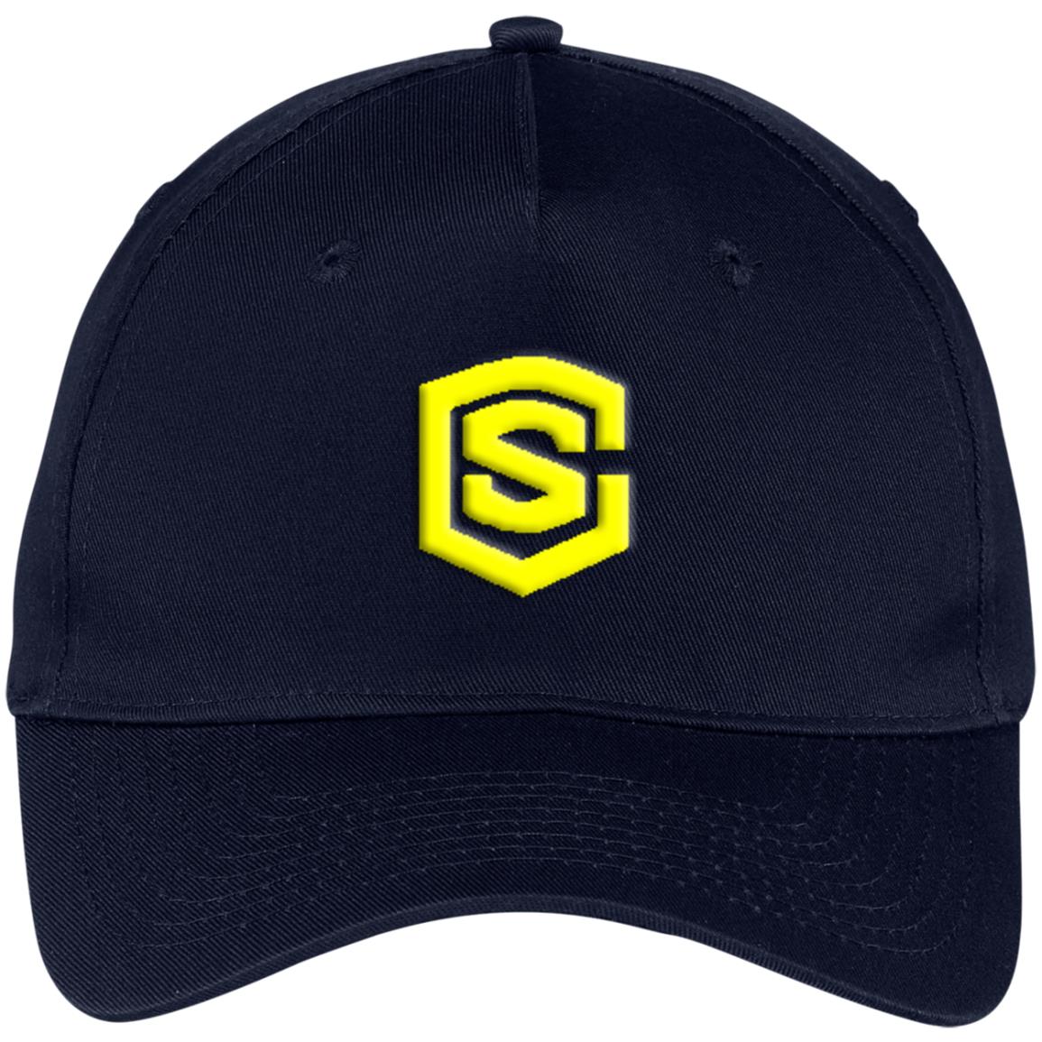 yellow (3) CP86 Five Panel Twill Cap