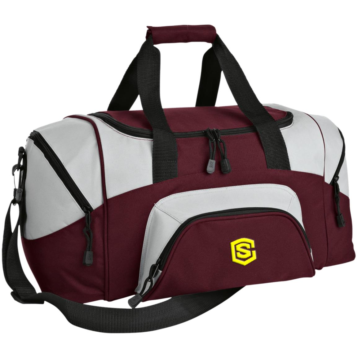 yellow (3) BG990S Small Colorblock Sport Duffel Bag