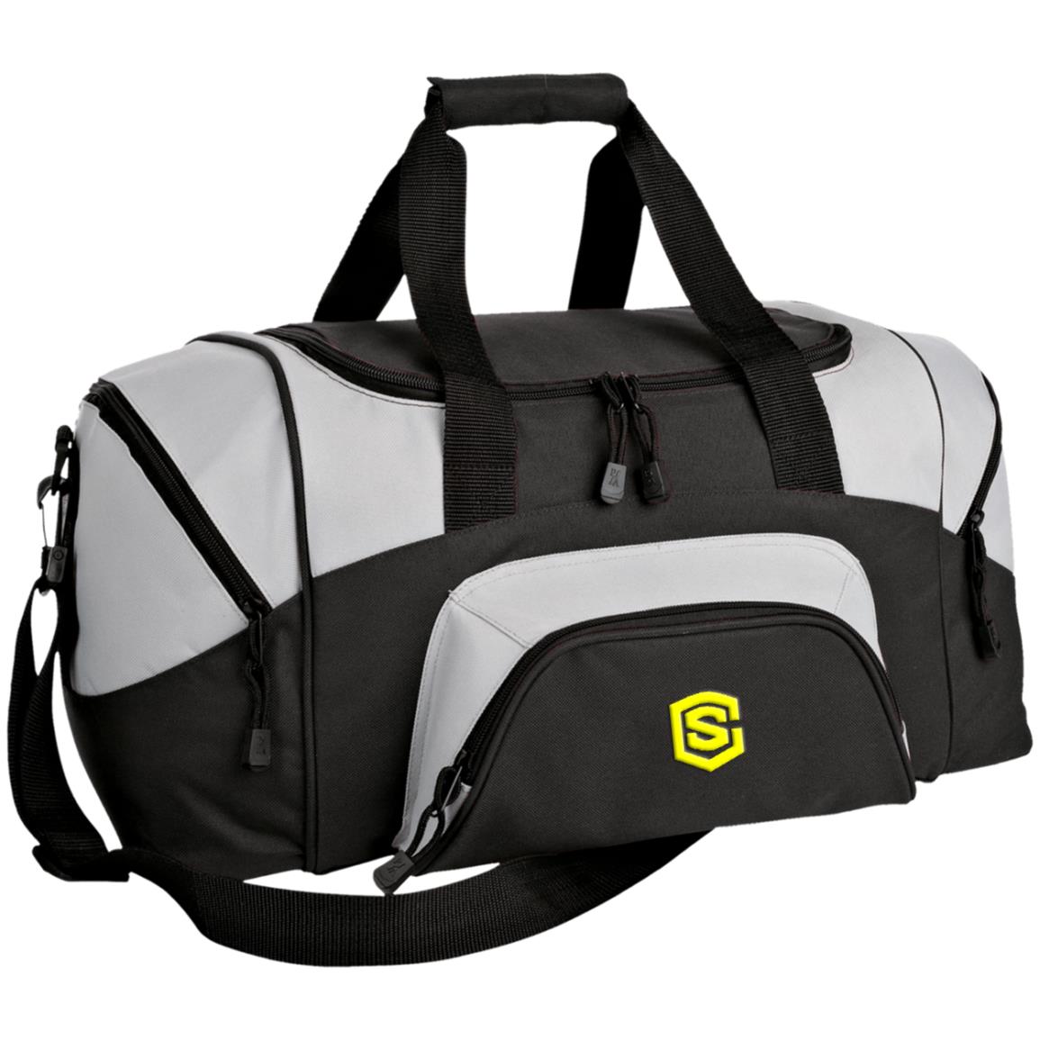 yellow (3) BG990S Small Colorblock Sport Duffel Bag