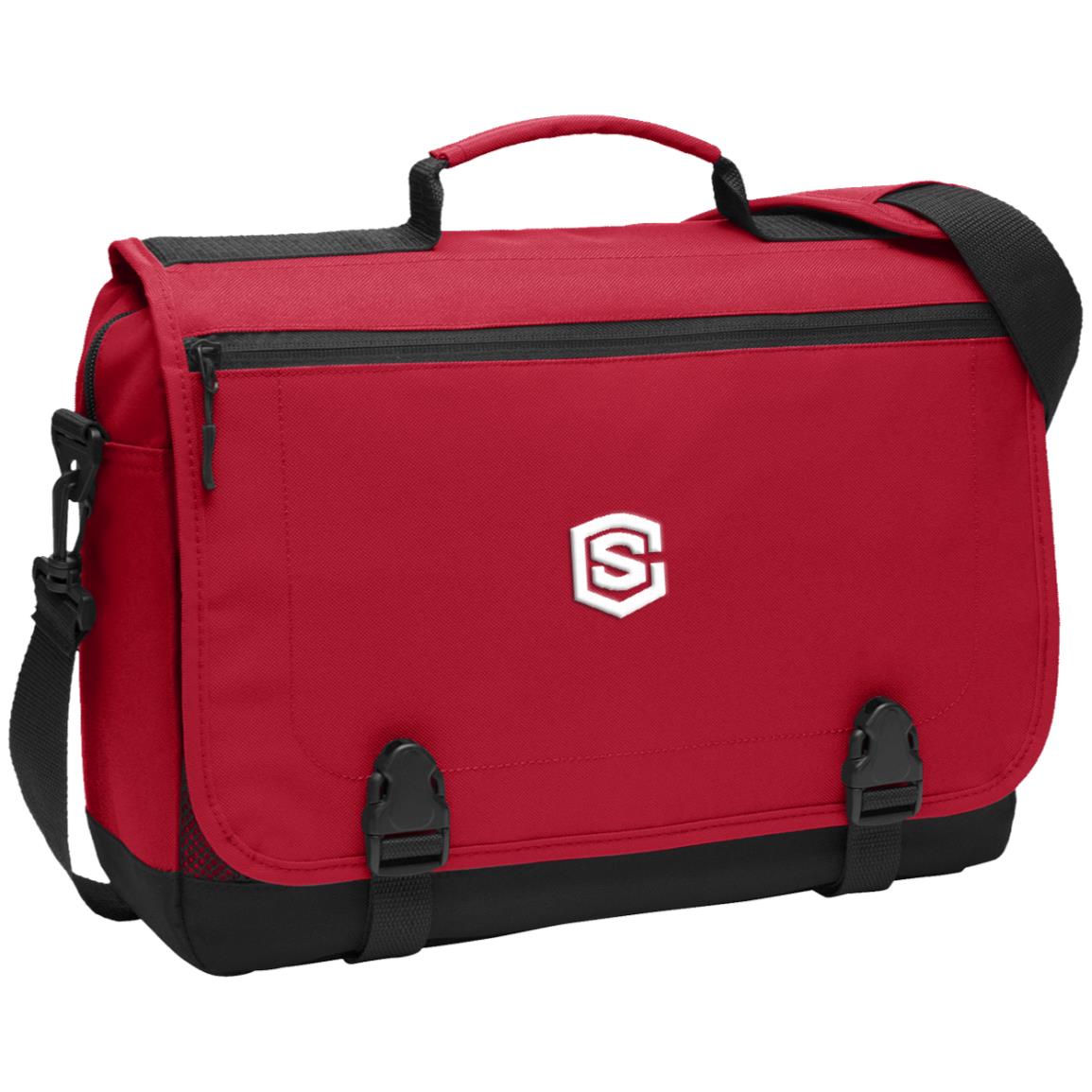 white (2) BG304 Messenger Briefcase