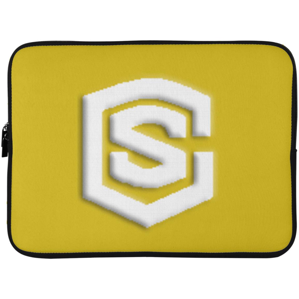 white (2) 72042 Laptop Sleeve - 15 Inch