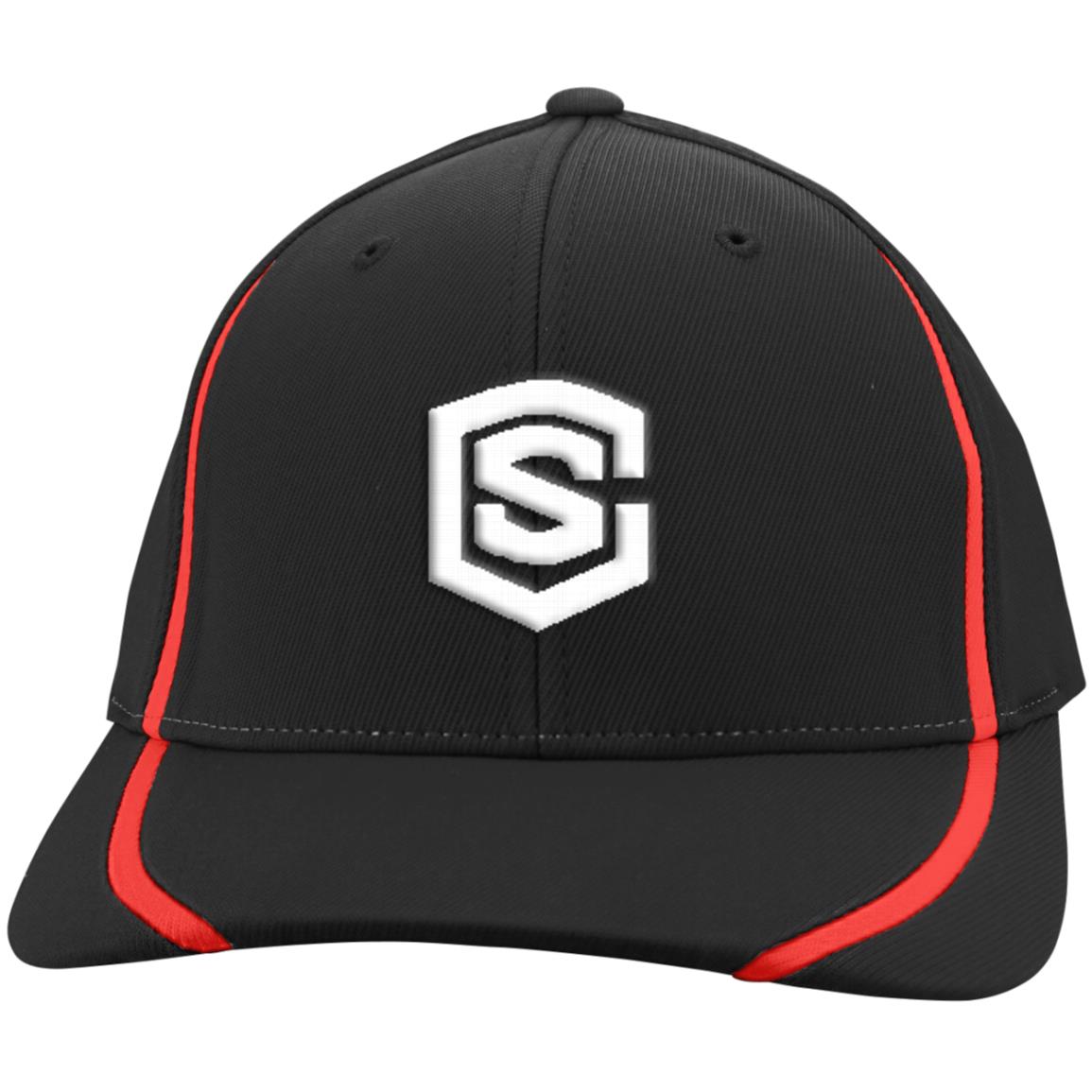 white (2) STC16 Flexfit Colorblock Cap