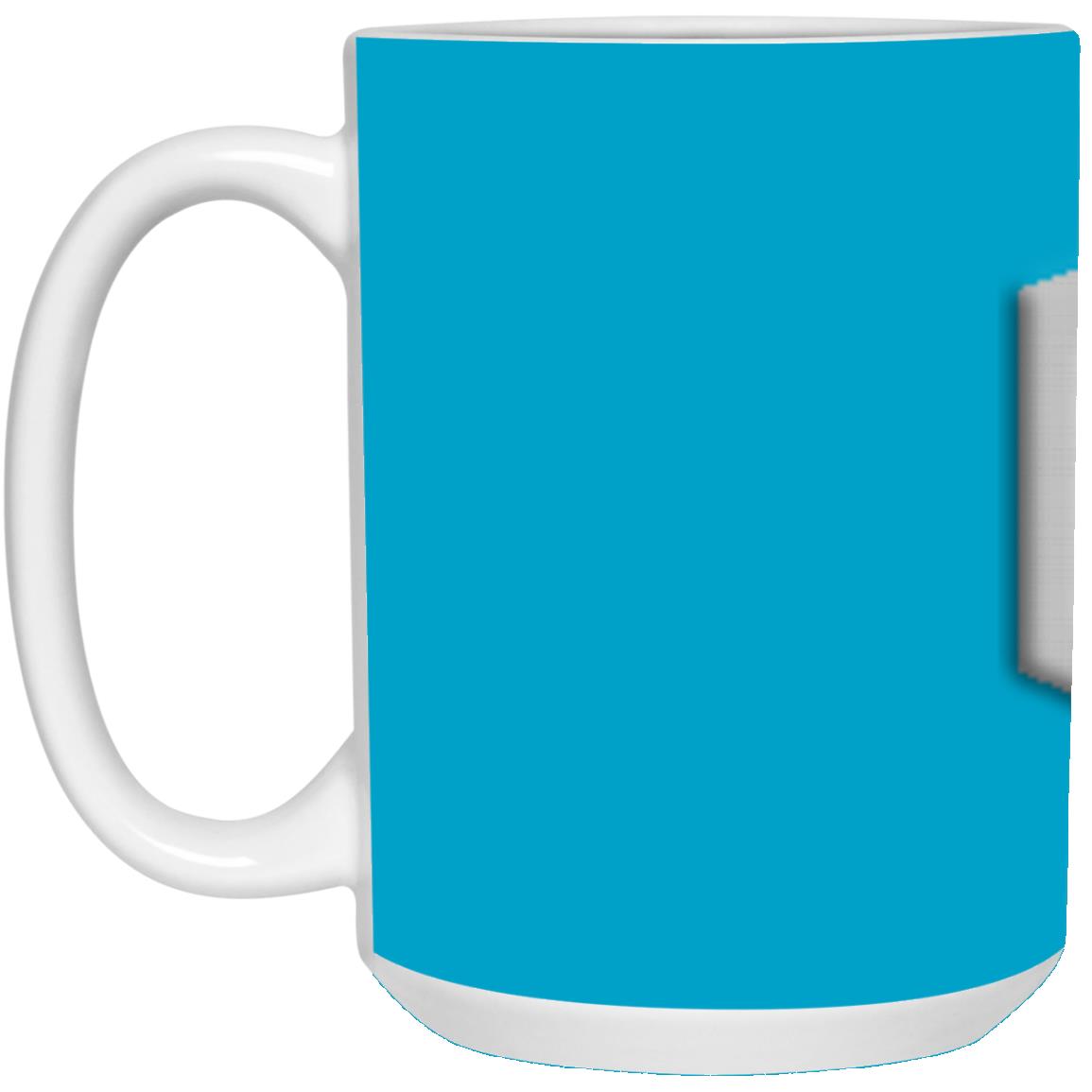 silver (2) 21504 15 oz. White Mug