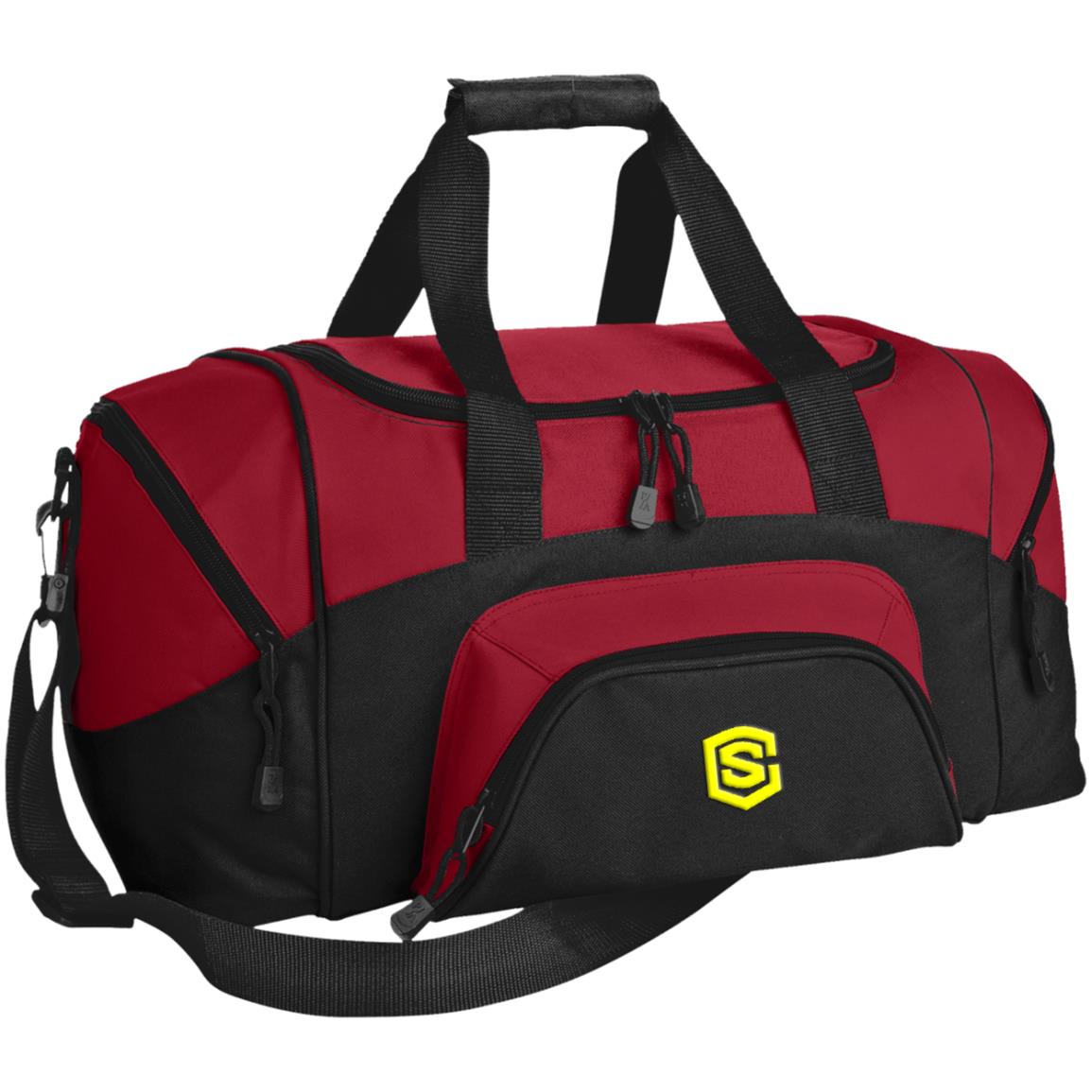 yellow (3) BG990S Small Colorblock Sport Duffel Bag