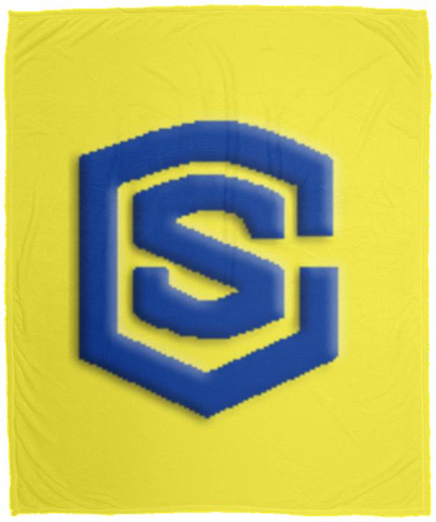 blue (2) VPM Cozy Plush Fleece Blanket - 50x60