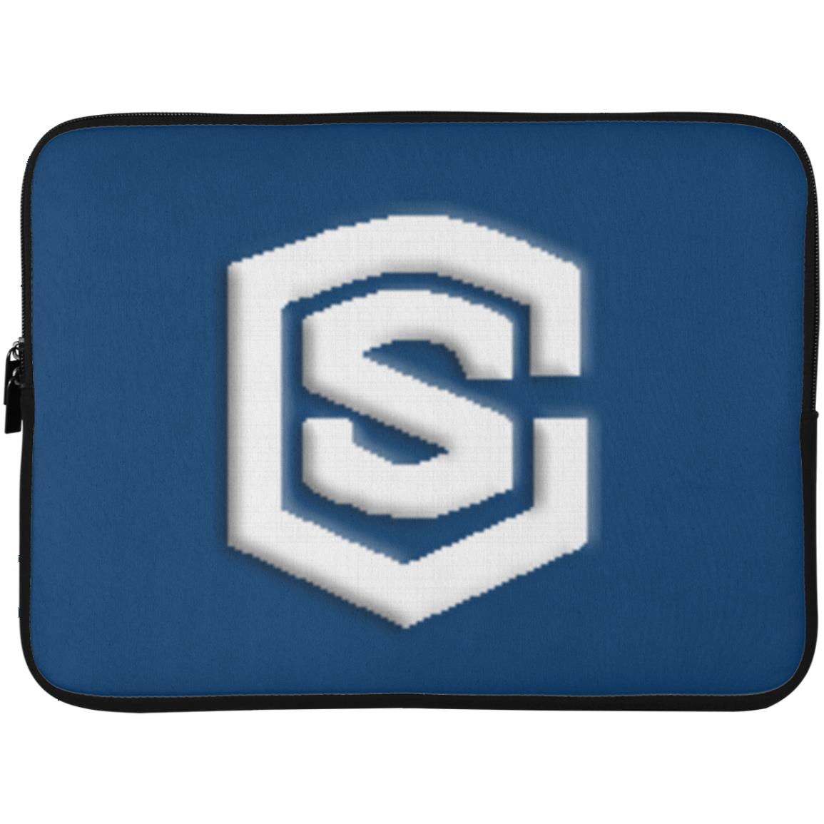 white (2) 72042 Laptop Sleeve - 15 Inch