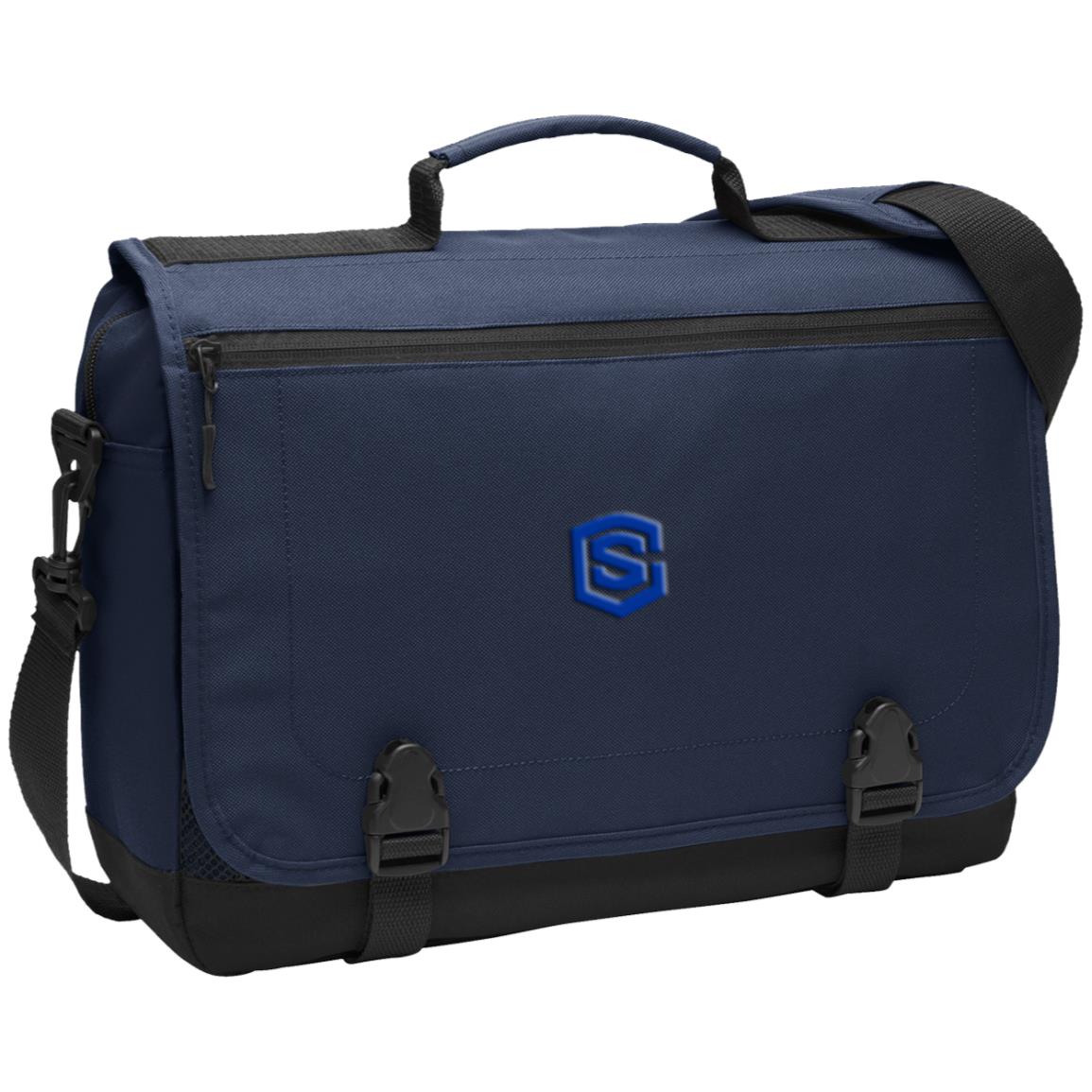 blue (2) BG304 Messenger Briefcase