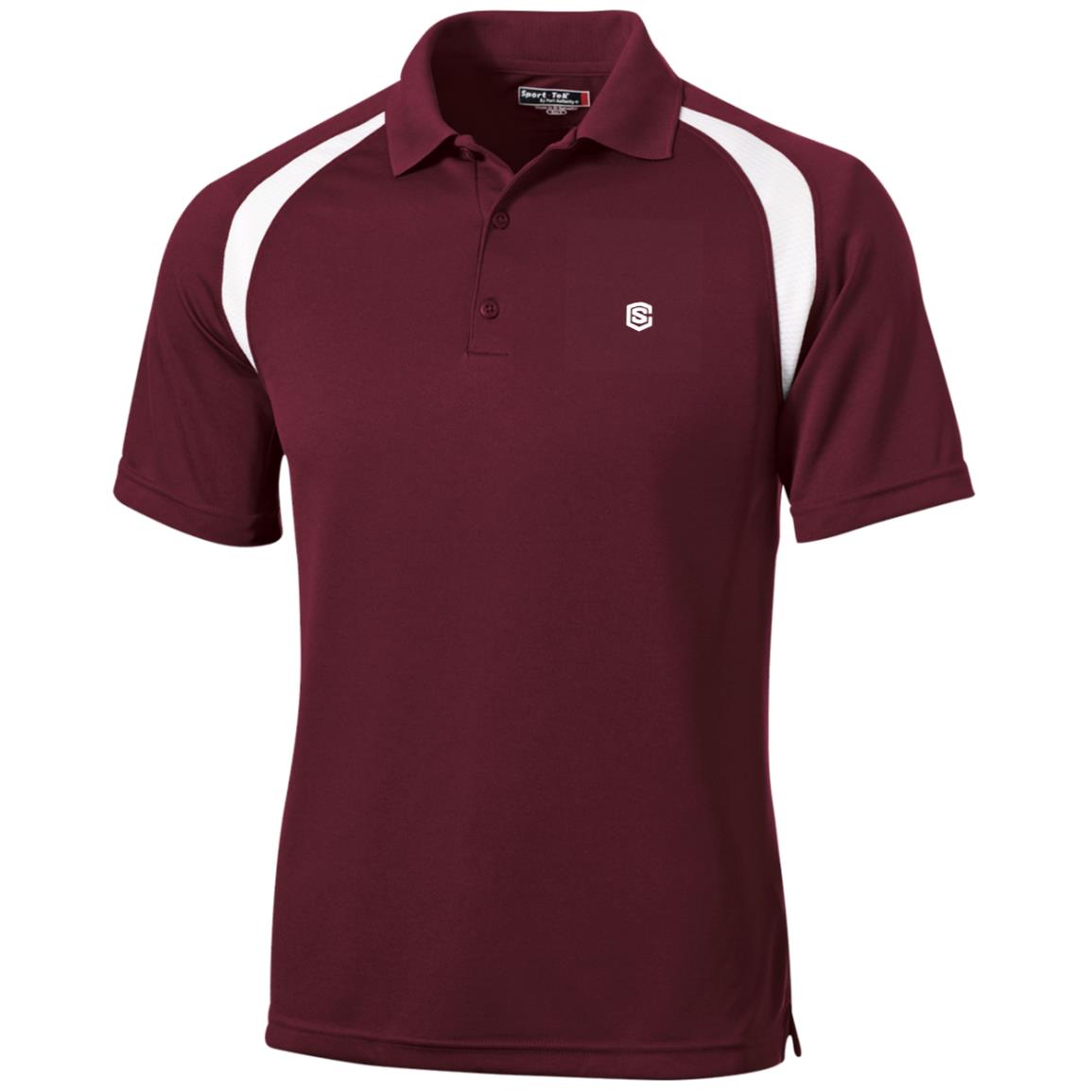 Illustrator White Logo T476 Moisture-Wicking Tag-Free Golf Shirt