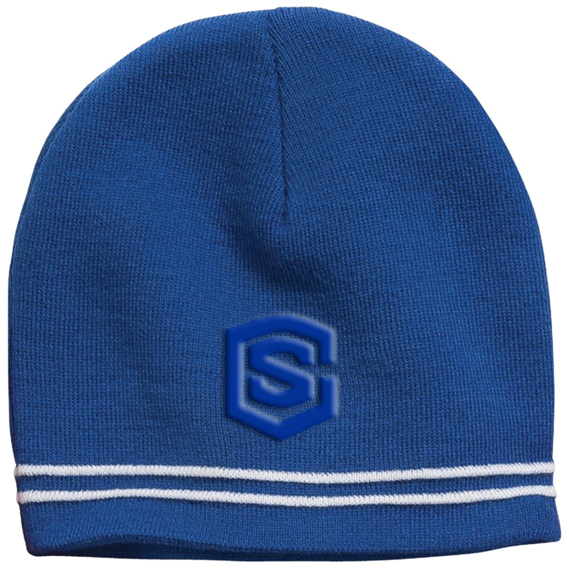 blue (2) STC20 Colorblock Beanie