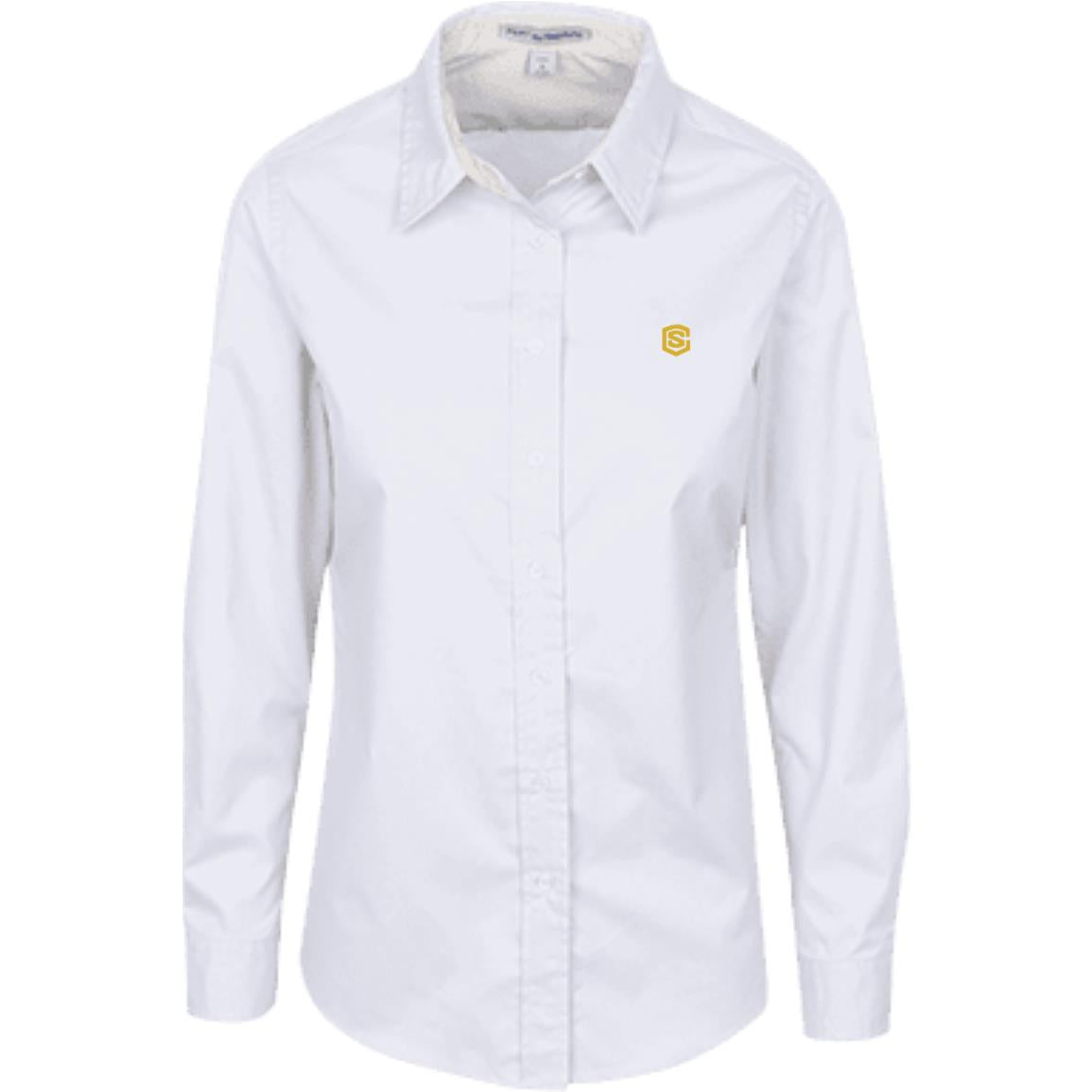 Illustrator Gold Logo L608 Ladies' LS Blouse