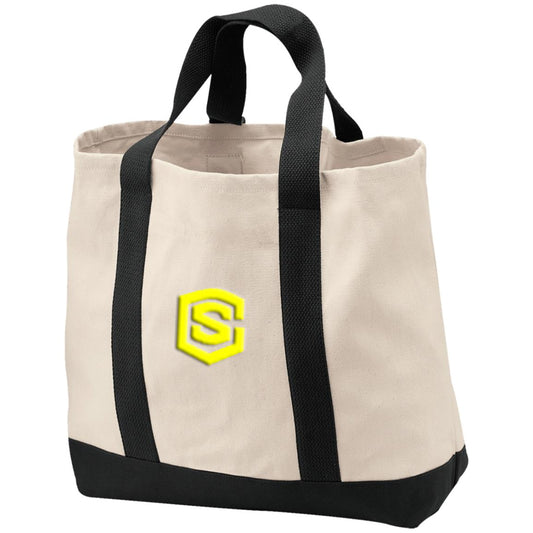 yellow (3) B400 2-Tone Shopping Tote