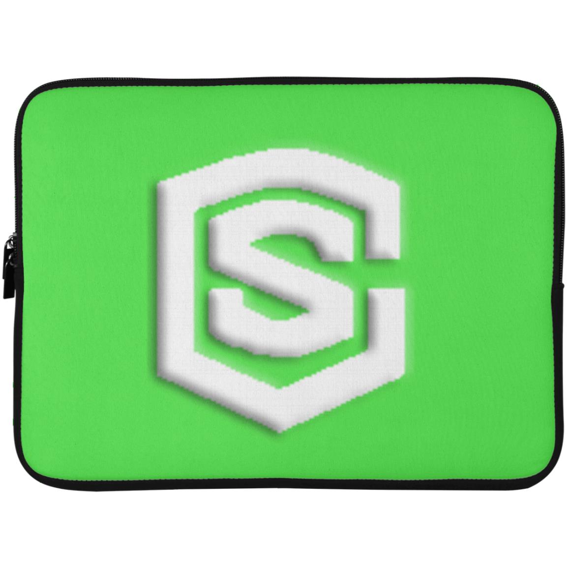 white (2) 72042 Laptop Sleeve - 15 Inch