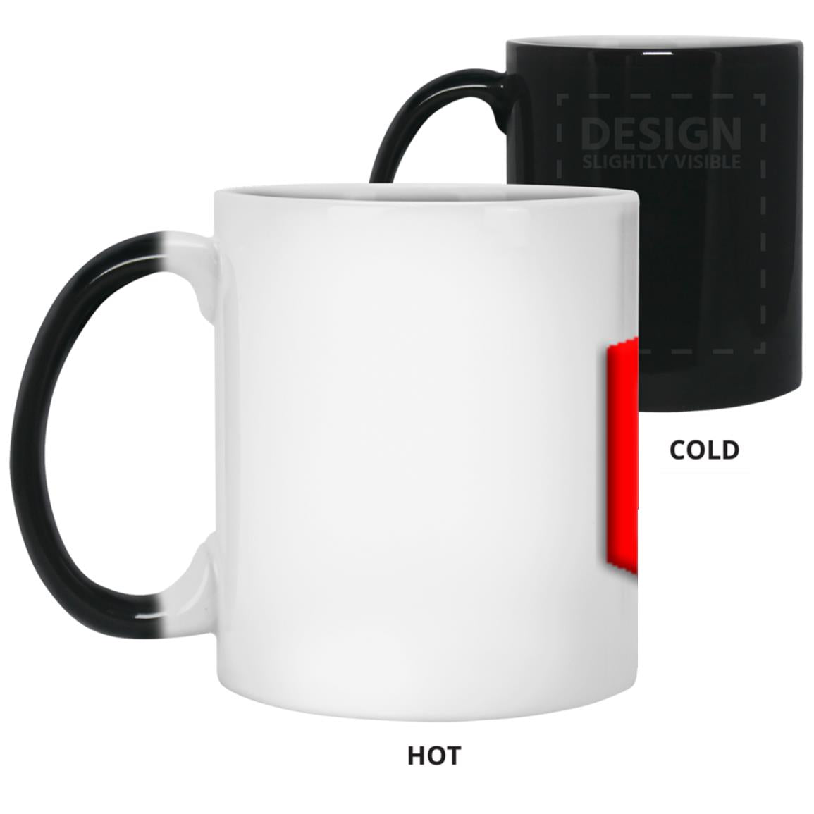 red (2) 21150 11 oz. Color Changing Mug