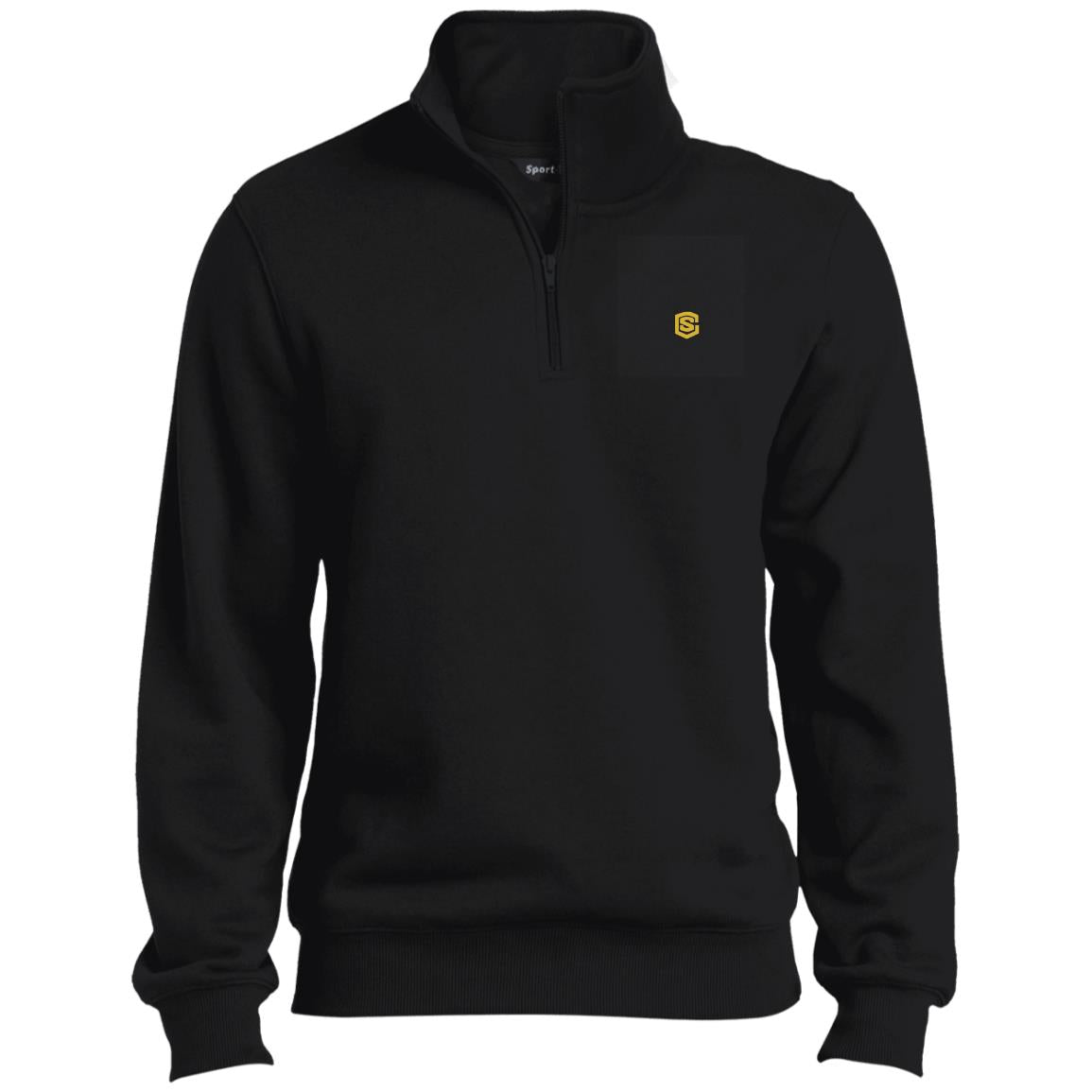 Illustrator Gold Logo TST253 Tall 1/4 Zip Sweatshirt