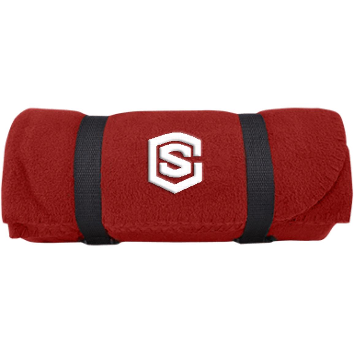 white (2) BP10 Fleece Blanket
